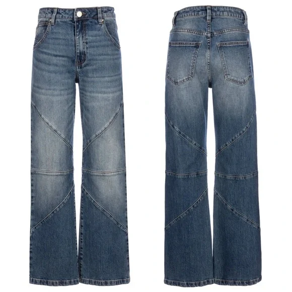 Kut from the Kloth Sienna High Rise Wide Leg With Panel - Picture 2 of 16